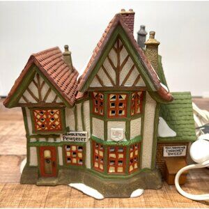 Dept 56 5800-9 Hembleton Pewterer Dickens Heritage Village